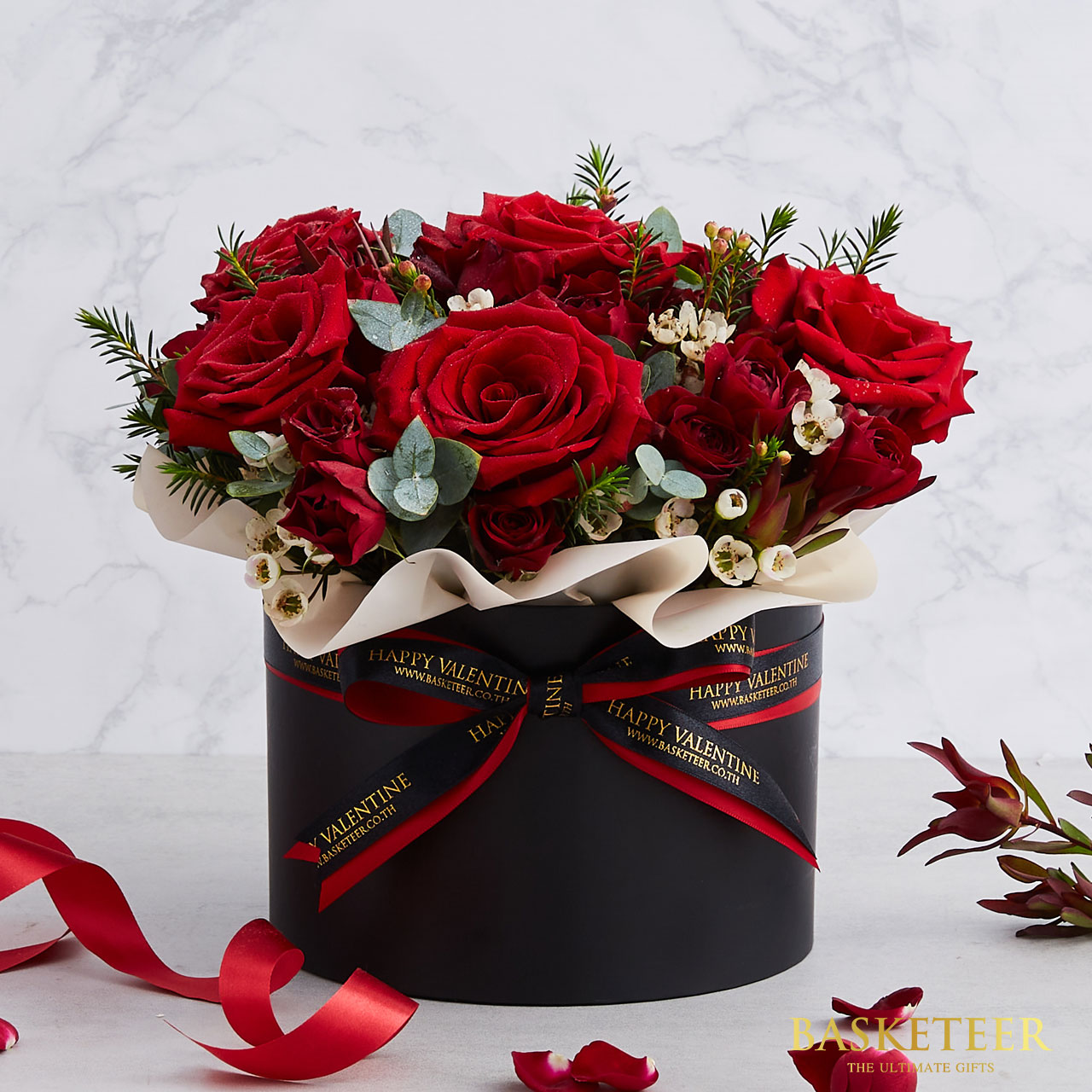 The Glamorous Red Rose Box