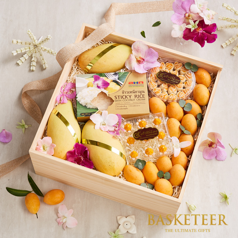 Mangoes and Marian Plum Fruit Basket