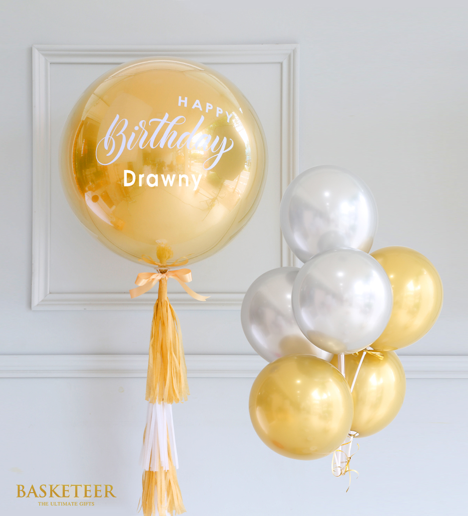 Balloons Color Gold Set