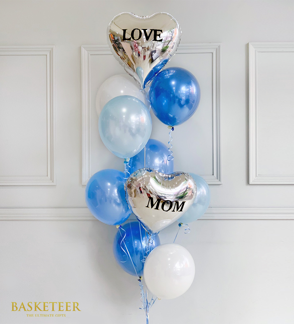 Balloons set for Mom
