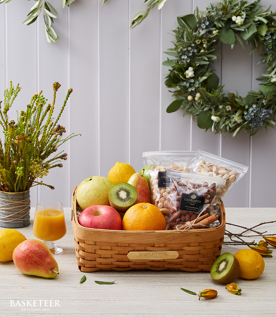 Fruit & Whole Grain Beans Gift Basket
