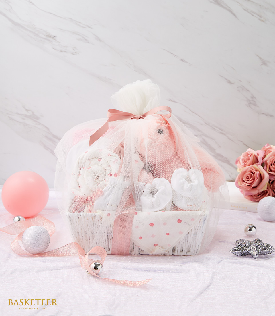 Pink Newborn gift set