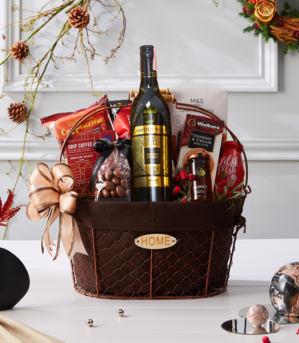 Wine with Delectables Hamper