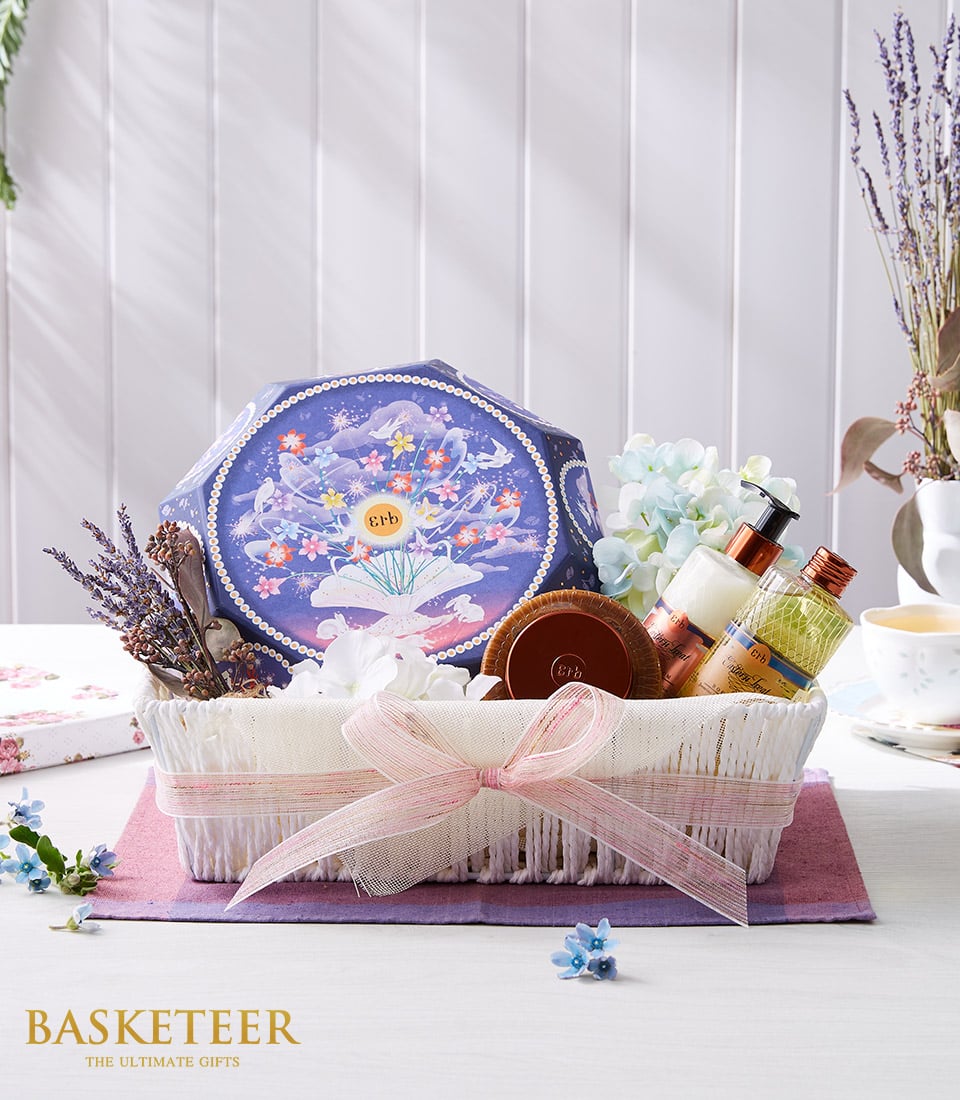 Discover serenity with our Tranquil Spa Wellness Basket, the perfect gift for her to unwind and rejuvenate.
