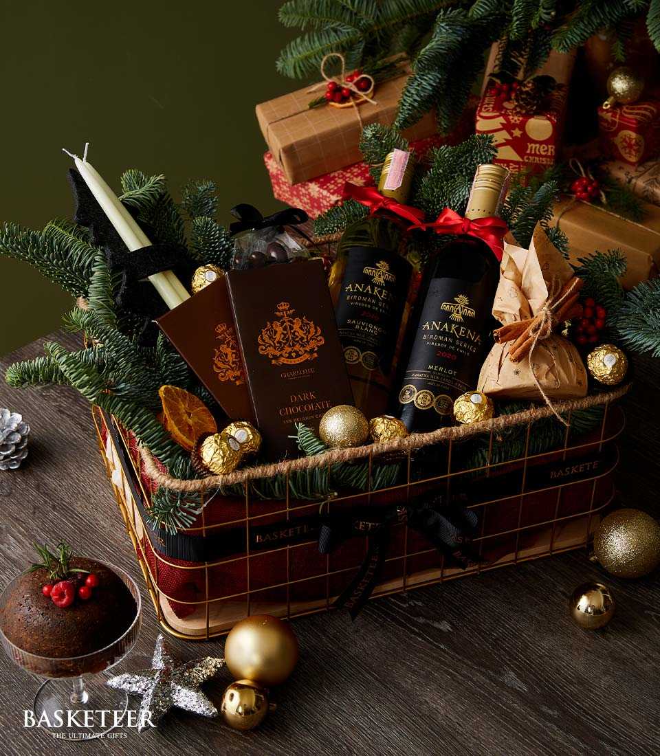 Wine & Premium Sweet Christmas Gift