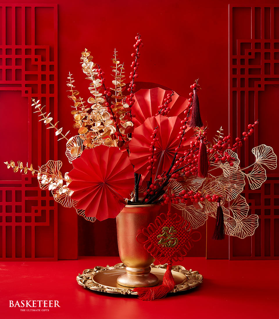 Flowers Import Chinese New Year In a Vase
