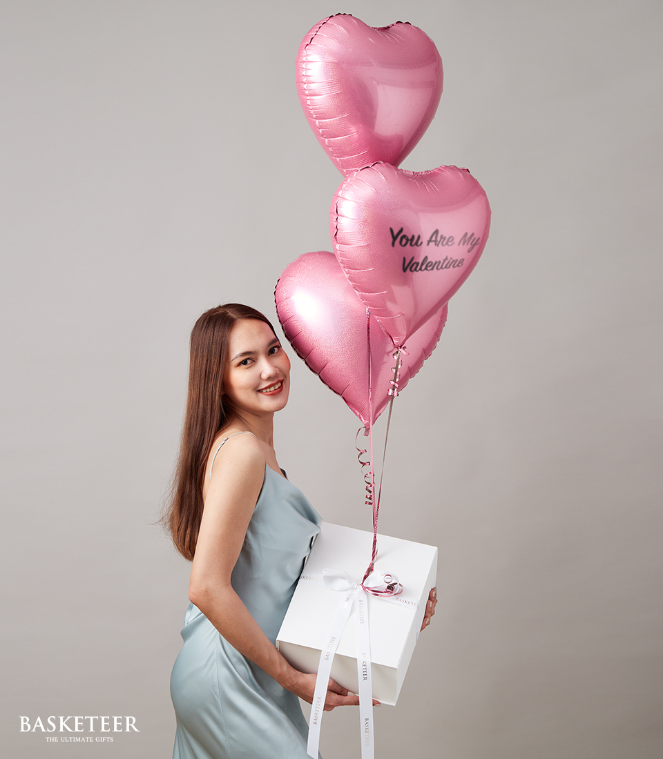 Valentine’s Day Bakery With Balloons Gift Box