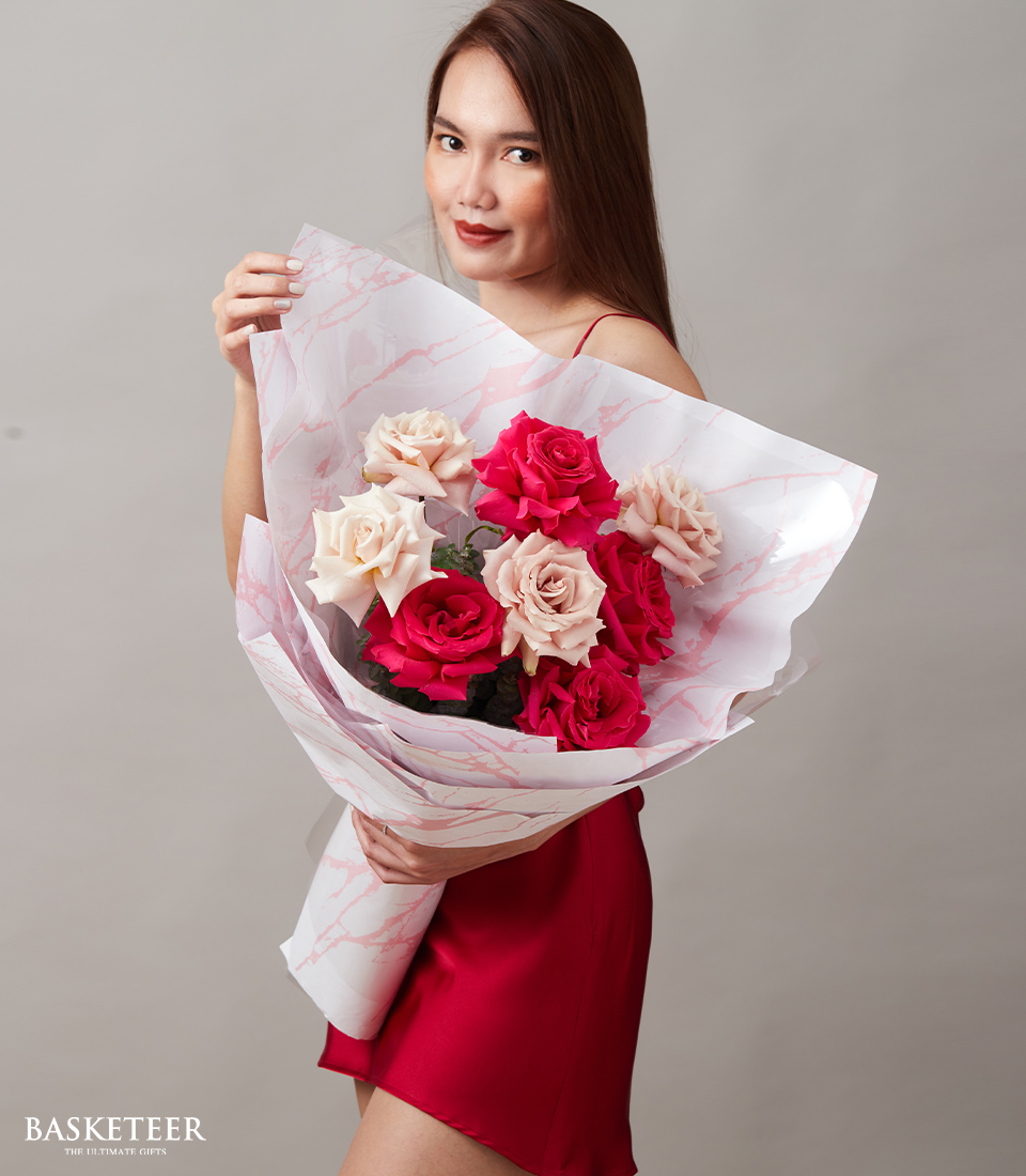 Lovely Roses Bouquet for Valentine’s day