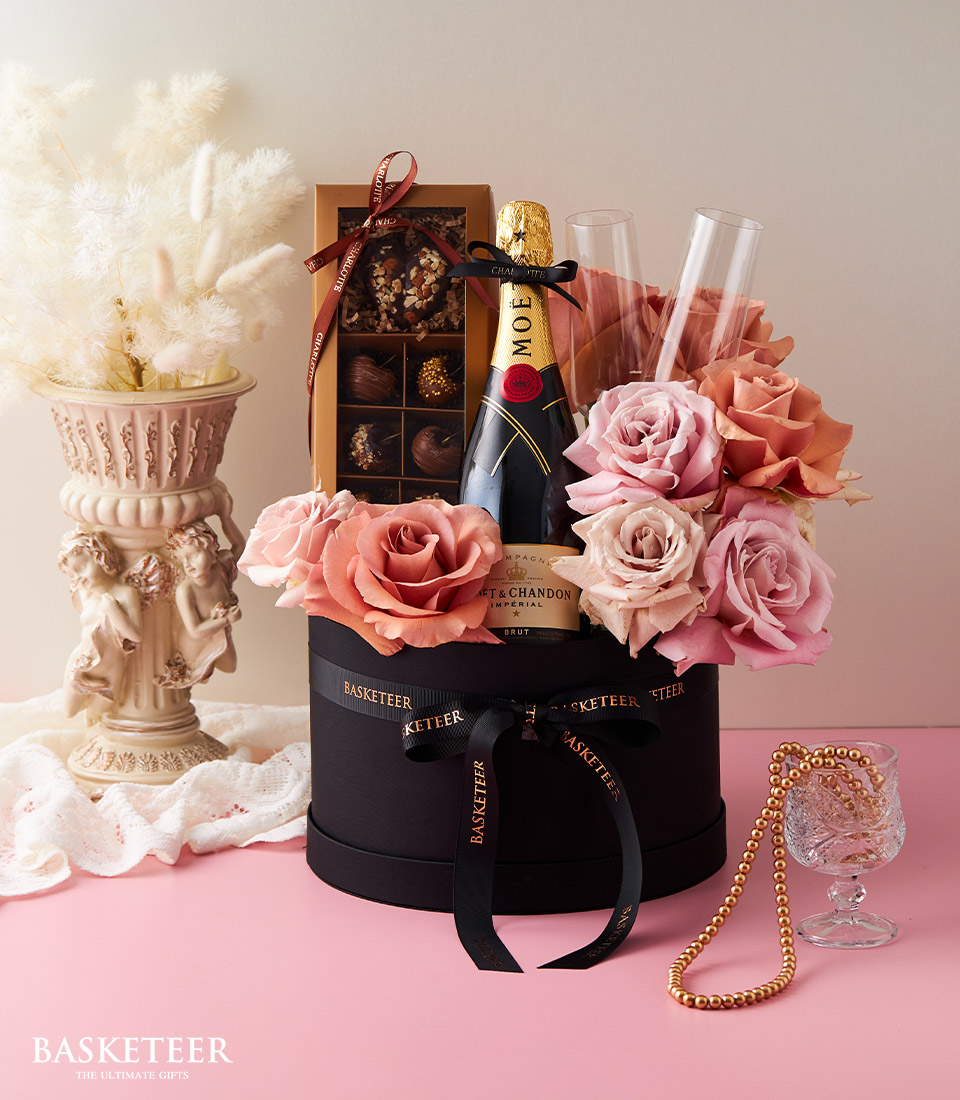 Love's Wine Roses Chocolate Box