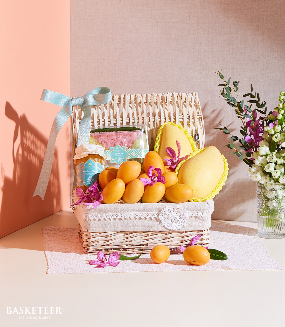 Organic Golden Mango and Marian Plum Gift Basket