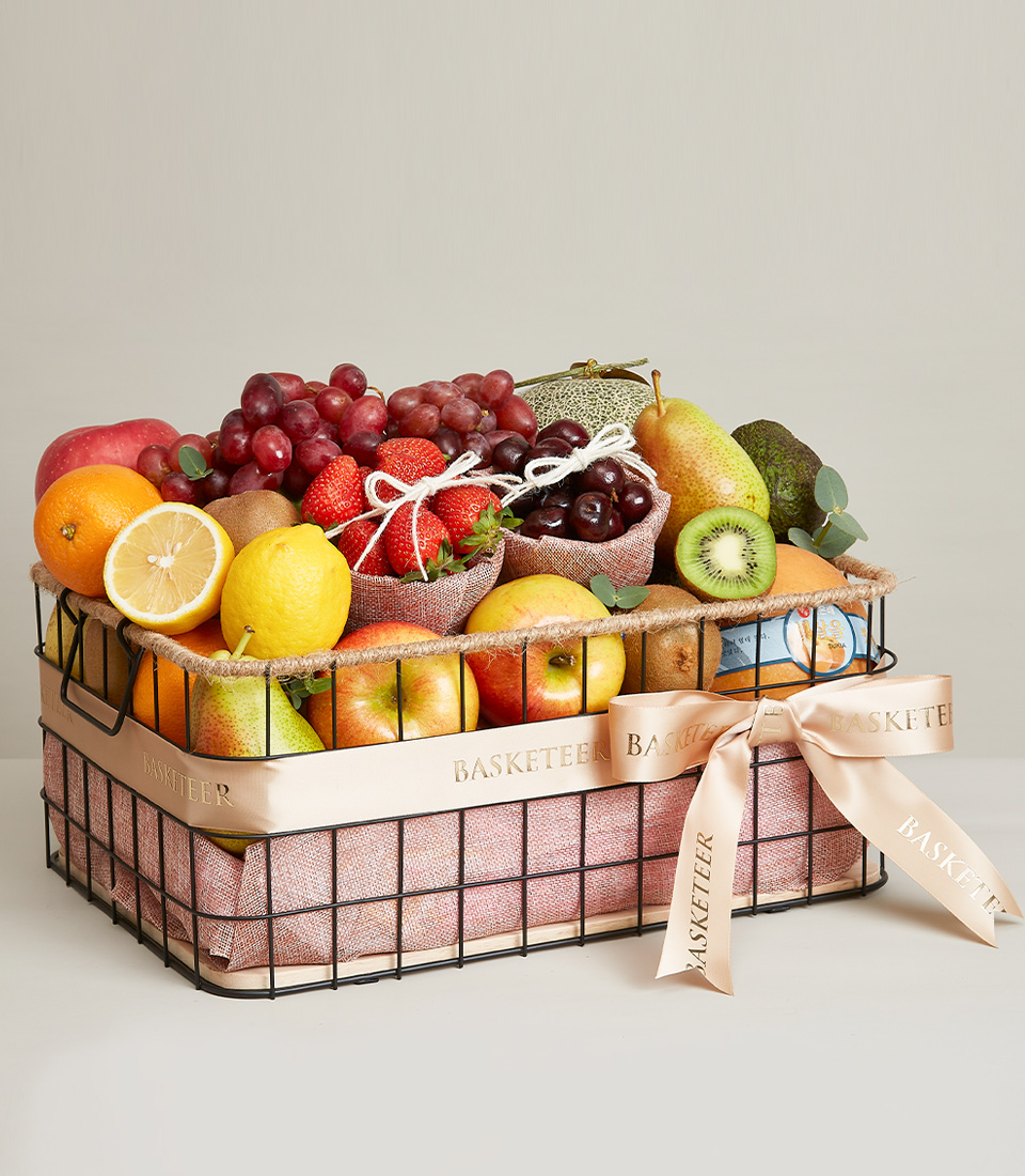 Fruit Fiesta Deluxe Gift Basket