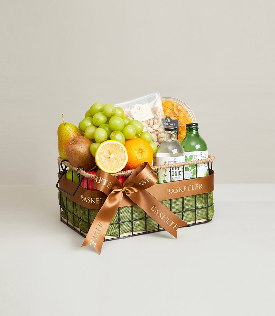 Premium Fruit & Dried Fruit Gift Baskets