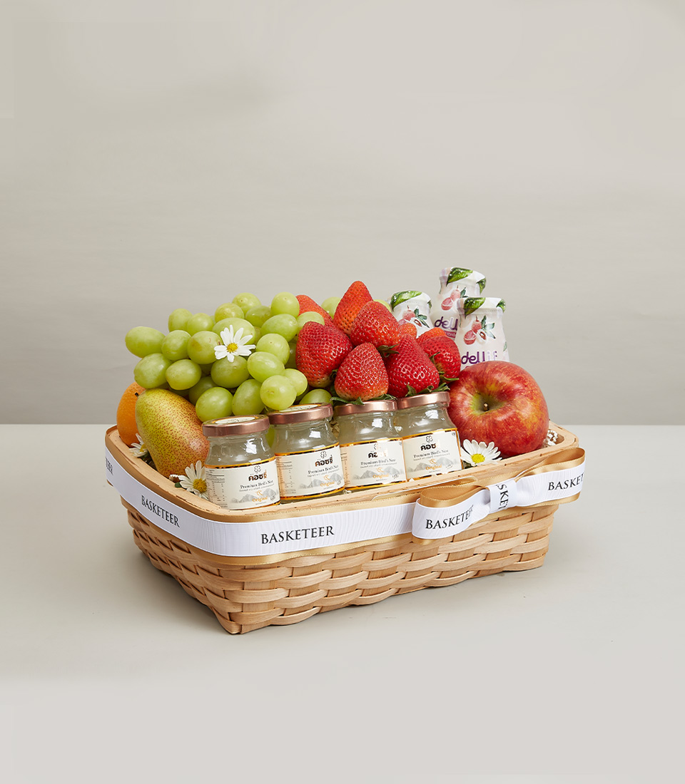 Wholesome Fruit and Wellness Basket