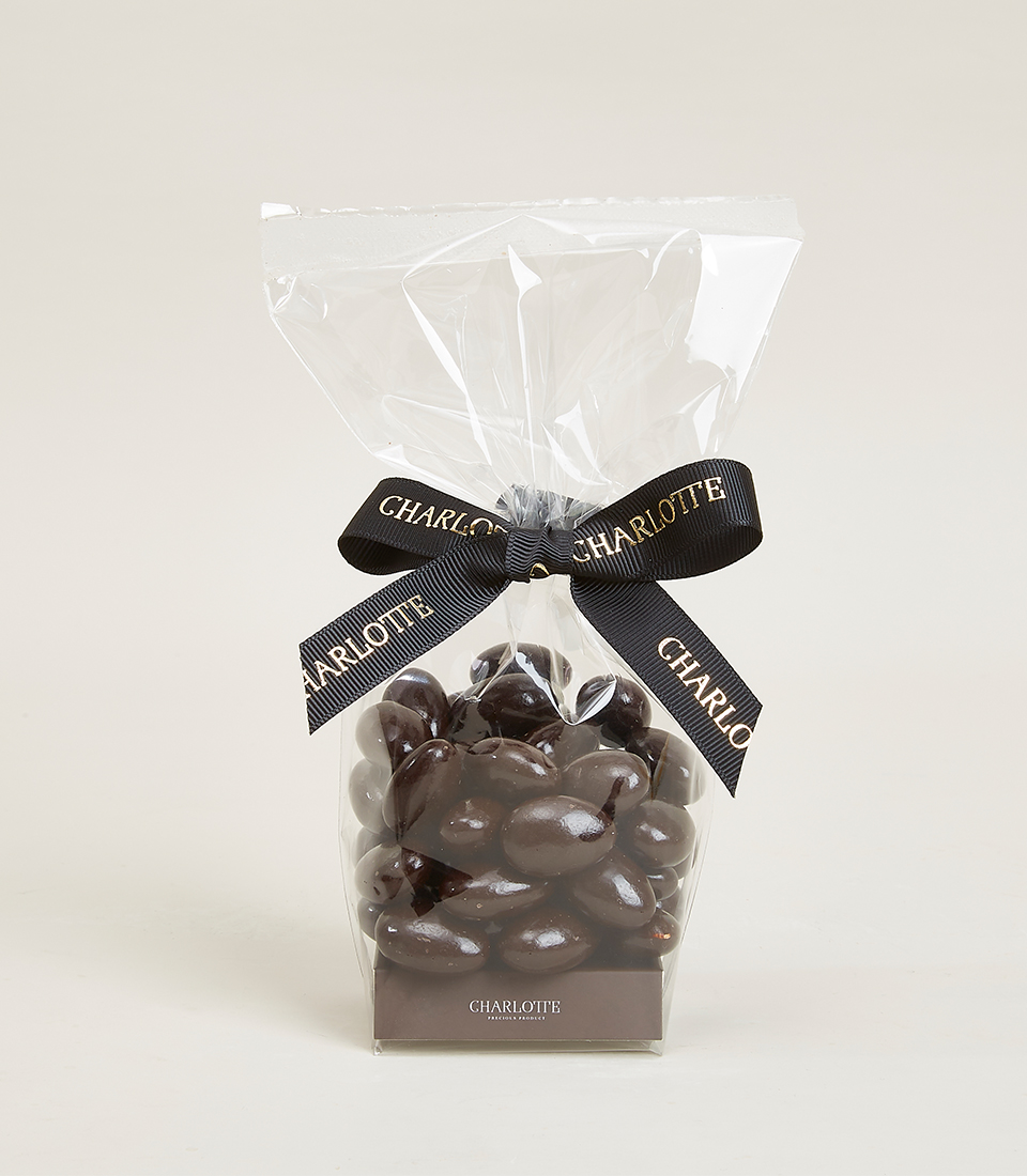 CHARLOTTE Glazed almond – dark chocolate