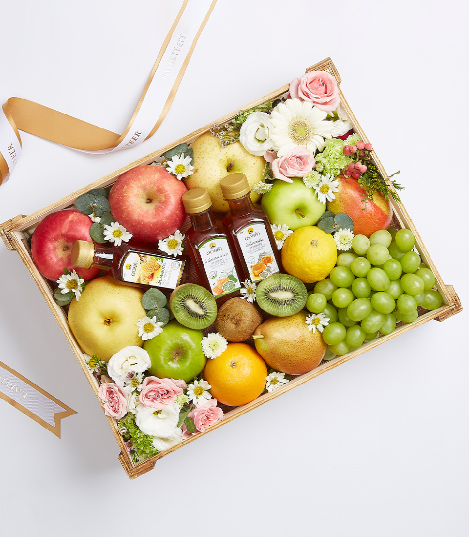 Doi Kham Honey & Fresh Fruit Gift Box Set