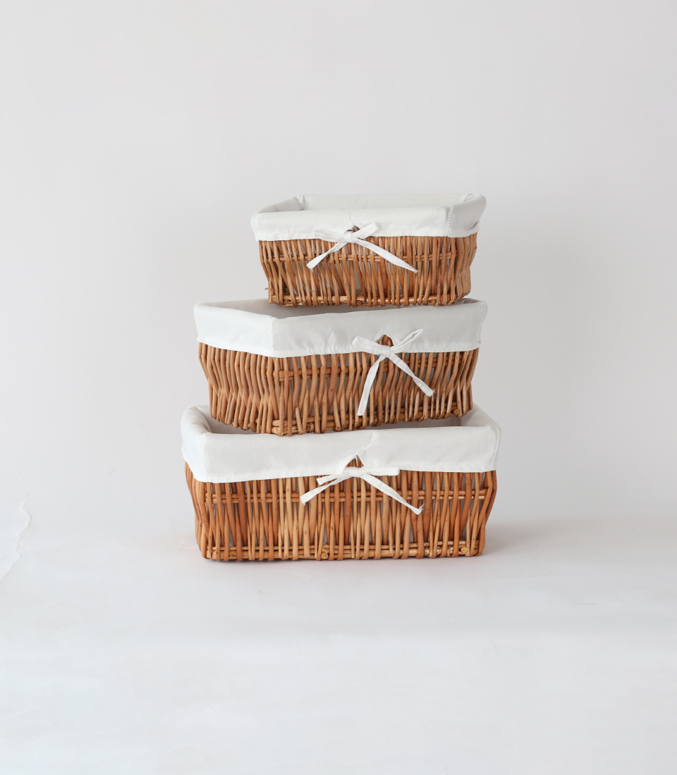 Discover our versatile Brown Storage Baskets Gift collection, perfect for organizing with style. Get yours now and add a touch of elegance to any space!