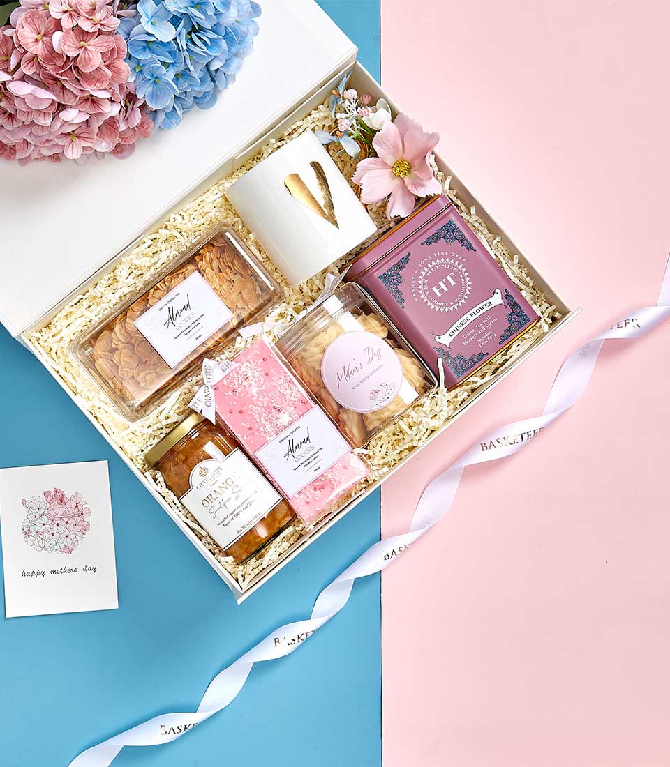 Mother’s Day Tea And Cookies Gift Set