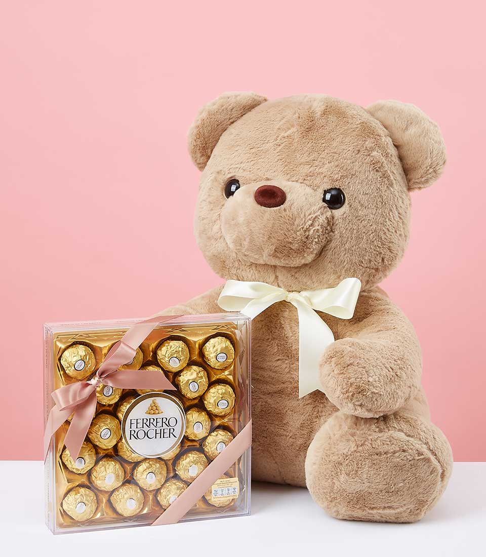 Sweet Teddy and Chocolate Treasures