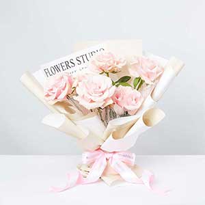 Pink Mondail Rose Bouquet