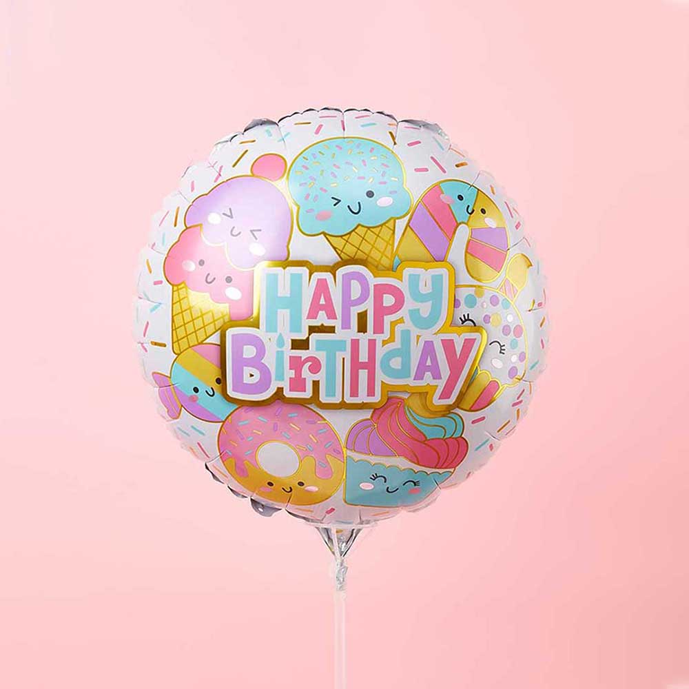 Pastel Magic Birthday Balloon