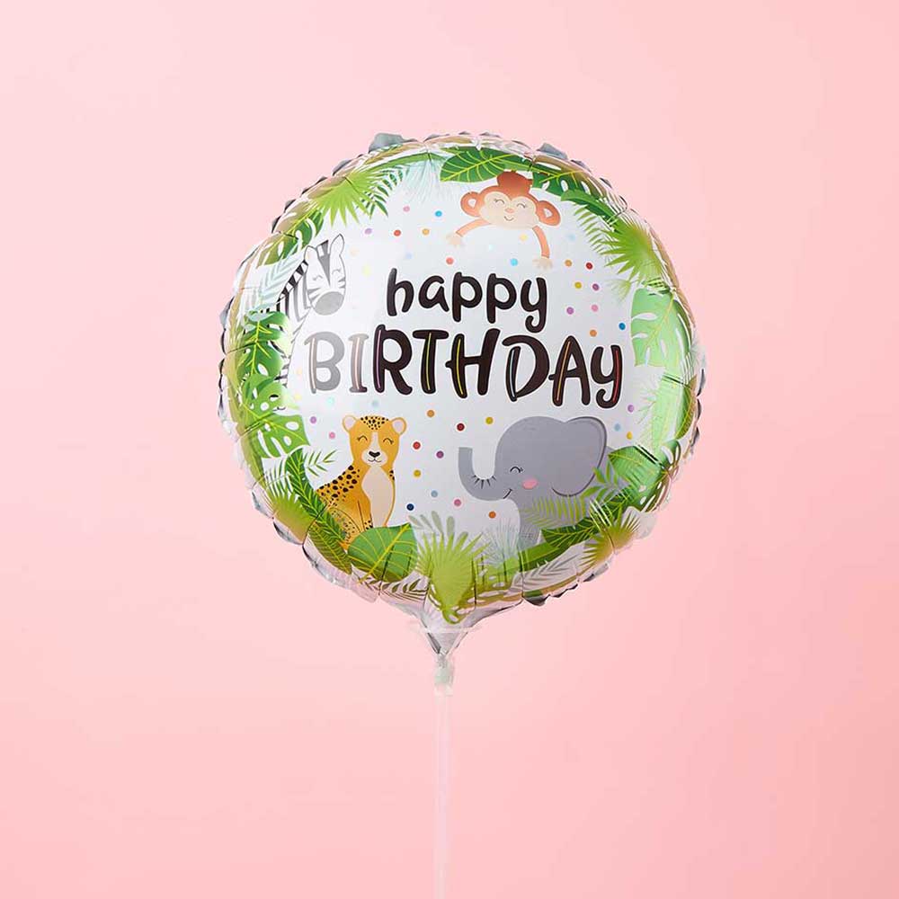 Pretty In Green Birthday Balloon
