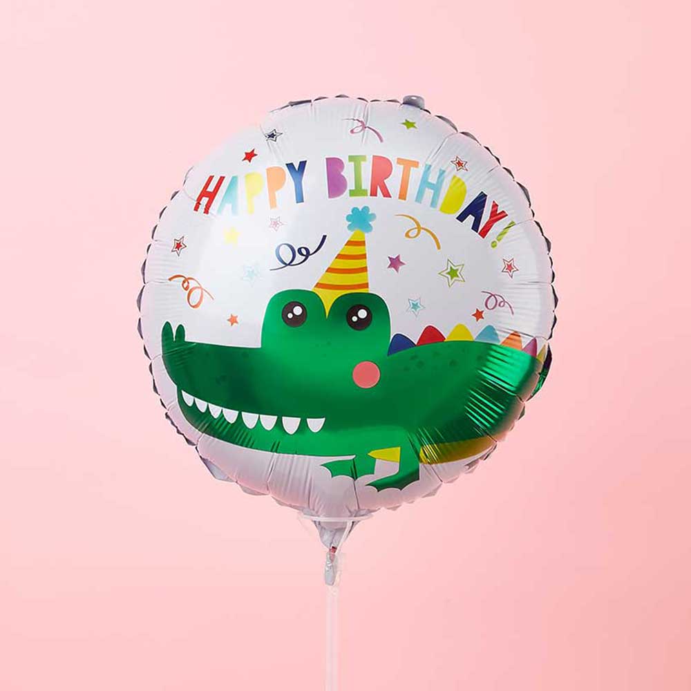 Crocodile Birthday Balloon Air