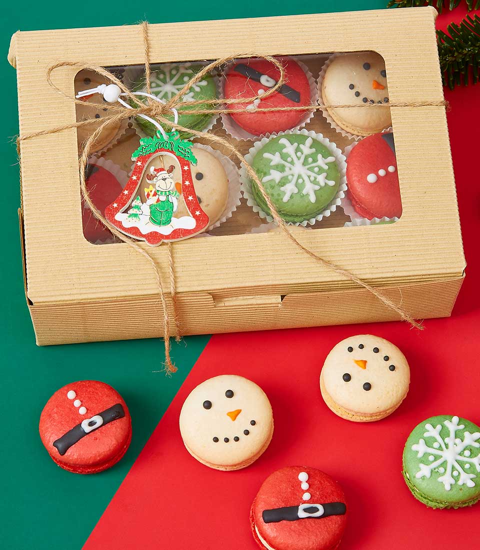 Euphoric Holiday Macarons Gift Box