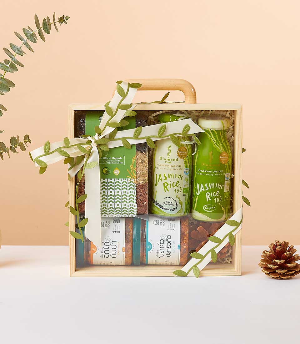 gift box and product healthy and wellness