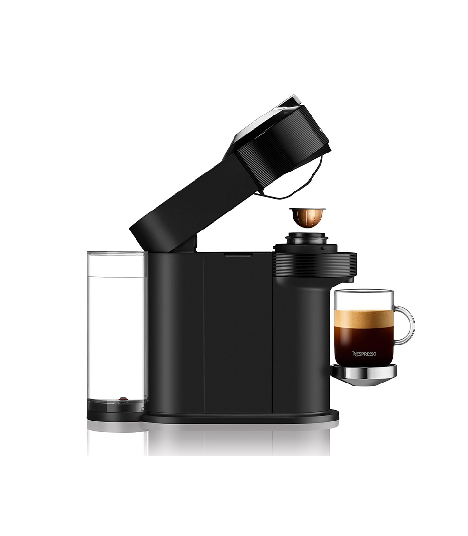 Elevate your coffee experience with the sleek and sophisticated Nespresso Vertuo Next.