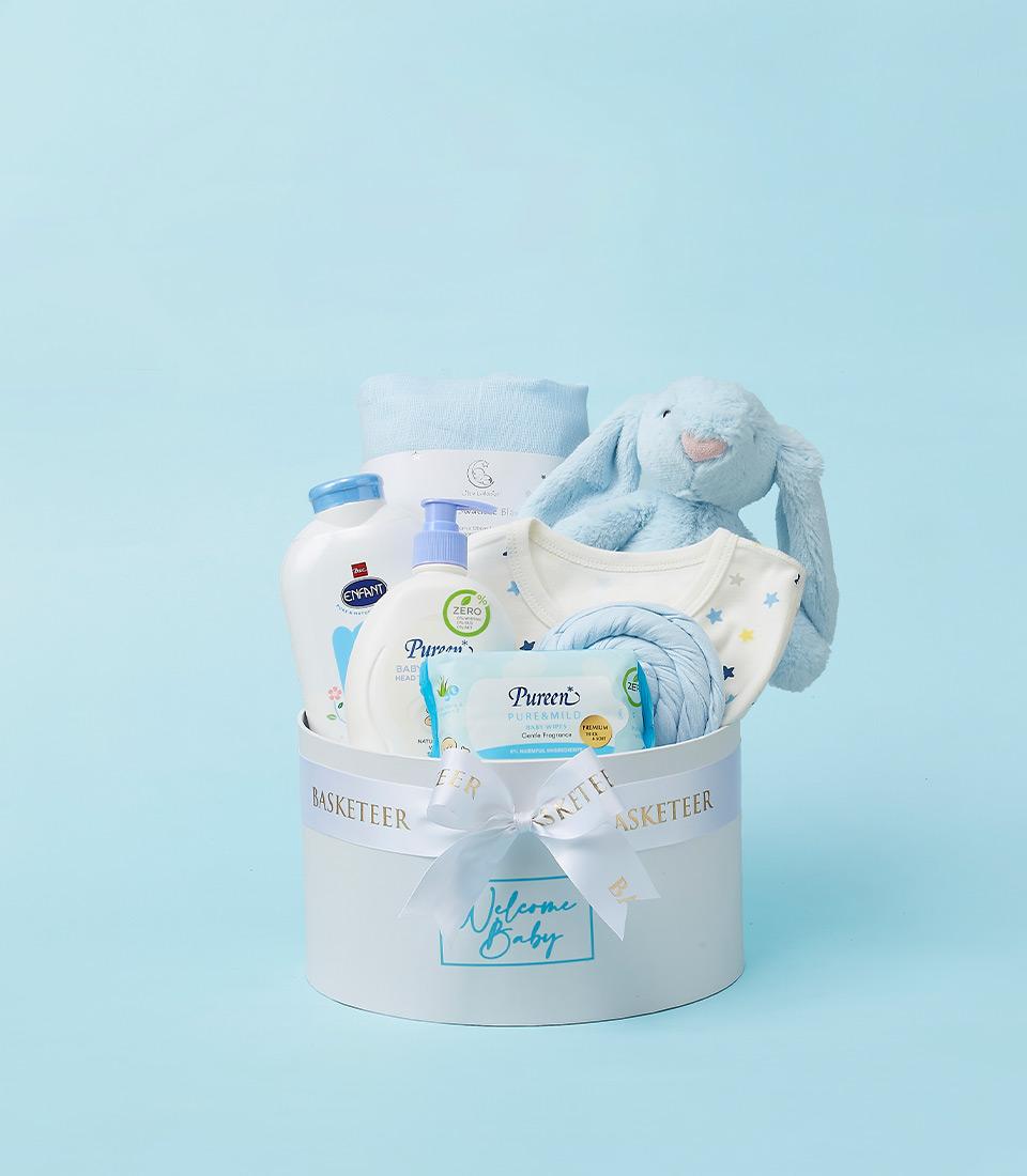 Baby Blue Bliss Basketeer The Art Of Giving