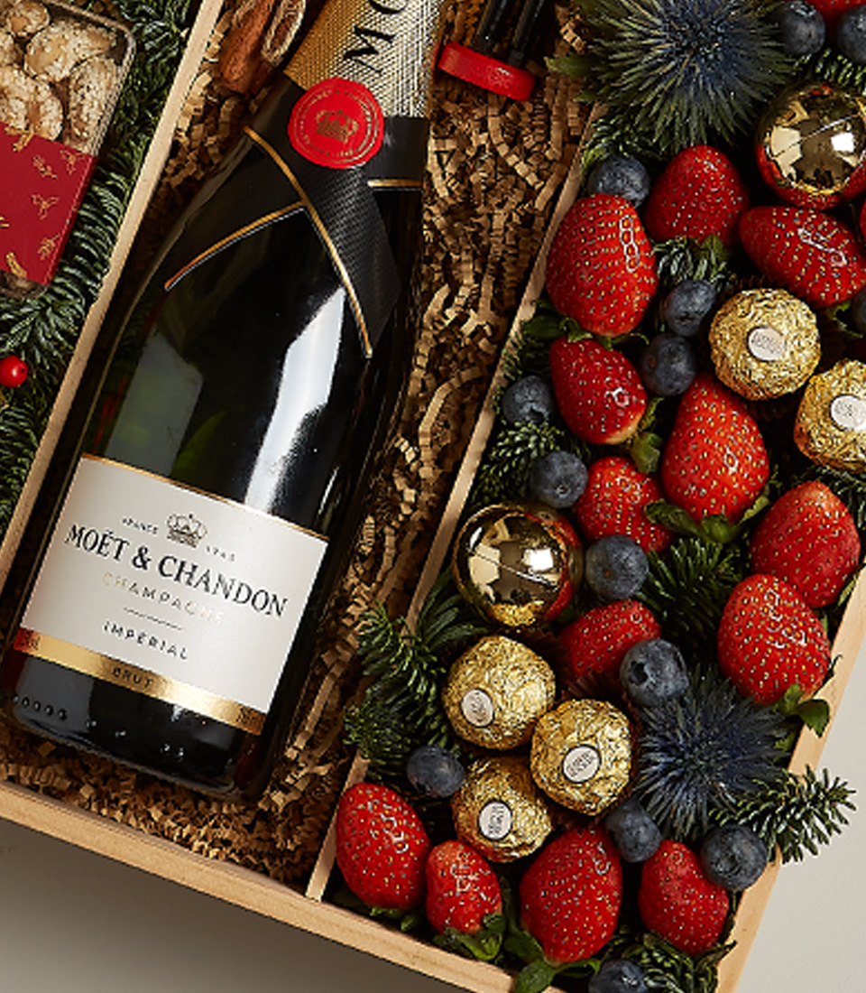Champagne and Cookies Hamper