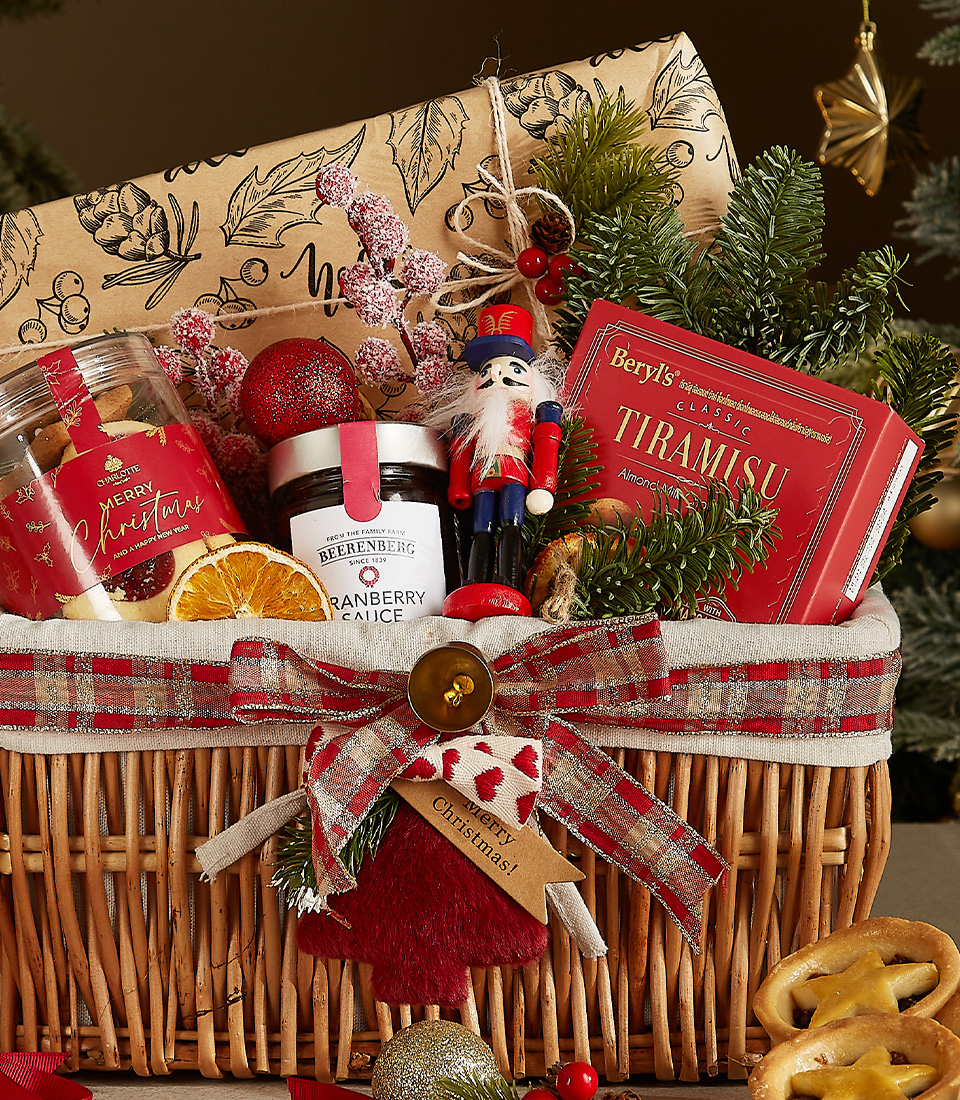 Holiday Indulgence Gift Basket