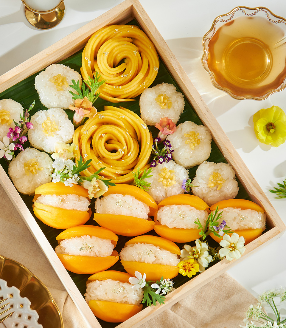 Harmony Mango Mayongchid Sticky Rice Box Basketeer The Art - Main Image