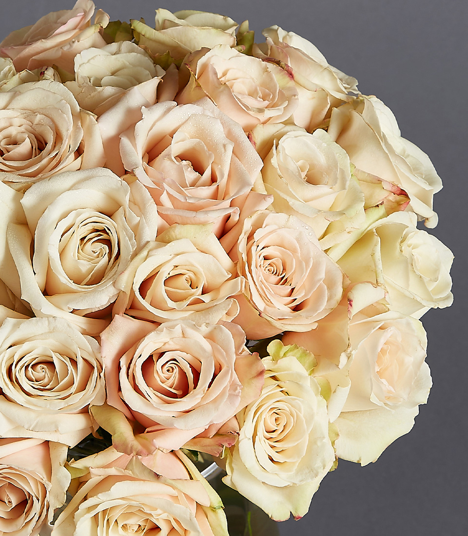 Blush Rose Bouquet Timeless Elegance - Basketeer - The Art Of Giving