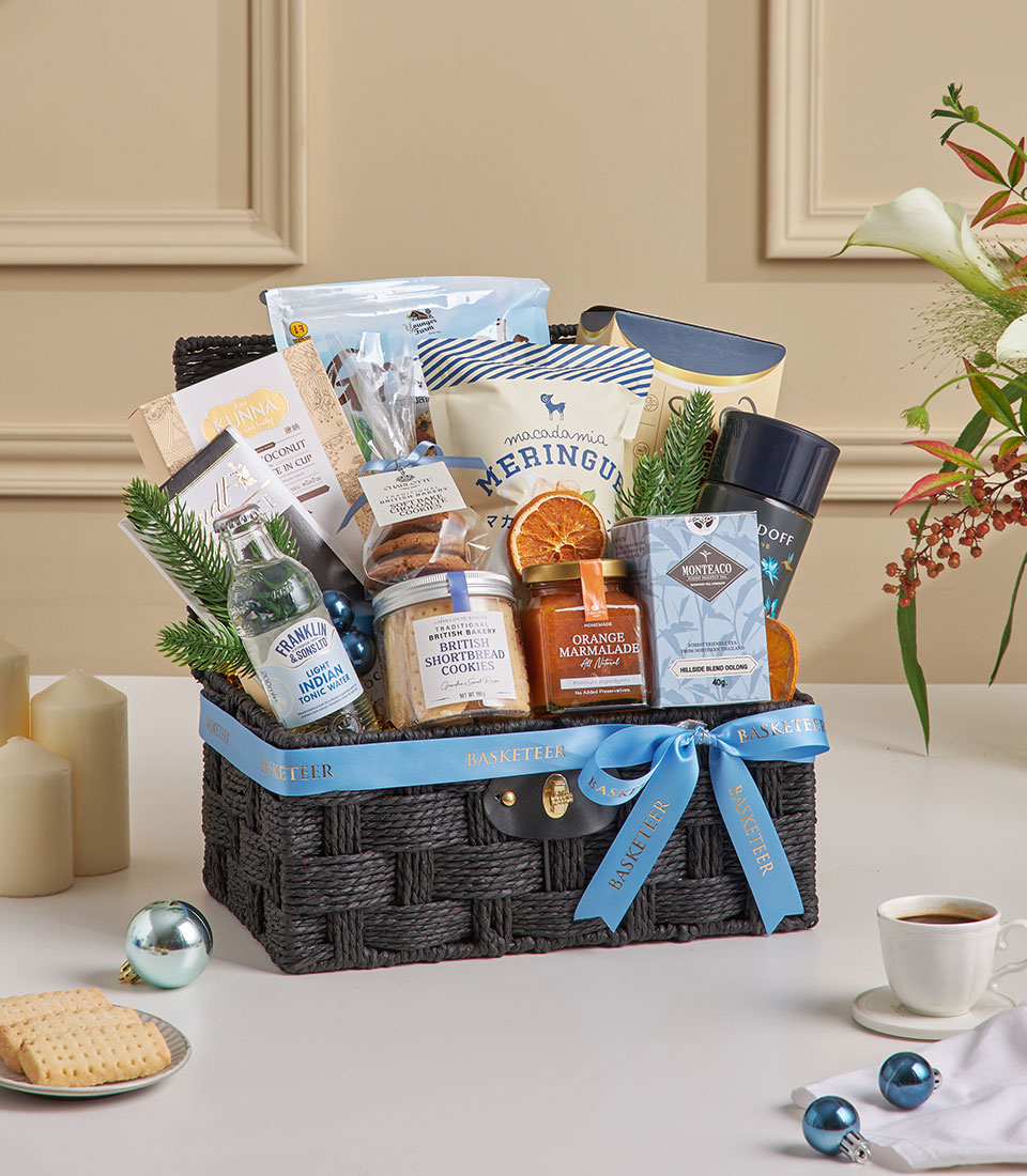 Black premium gourmet basket Bangkok delivery