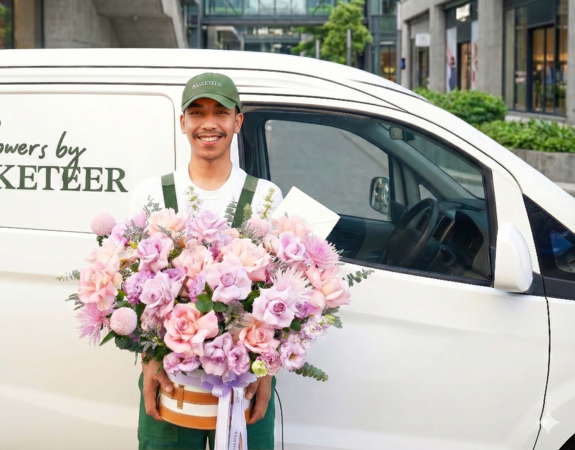 Luxury Flower Bouquet by Flowers by Basketeer