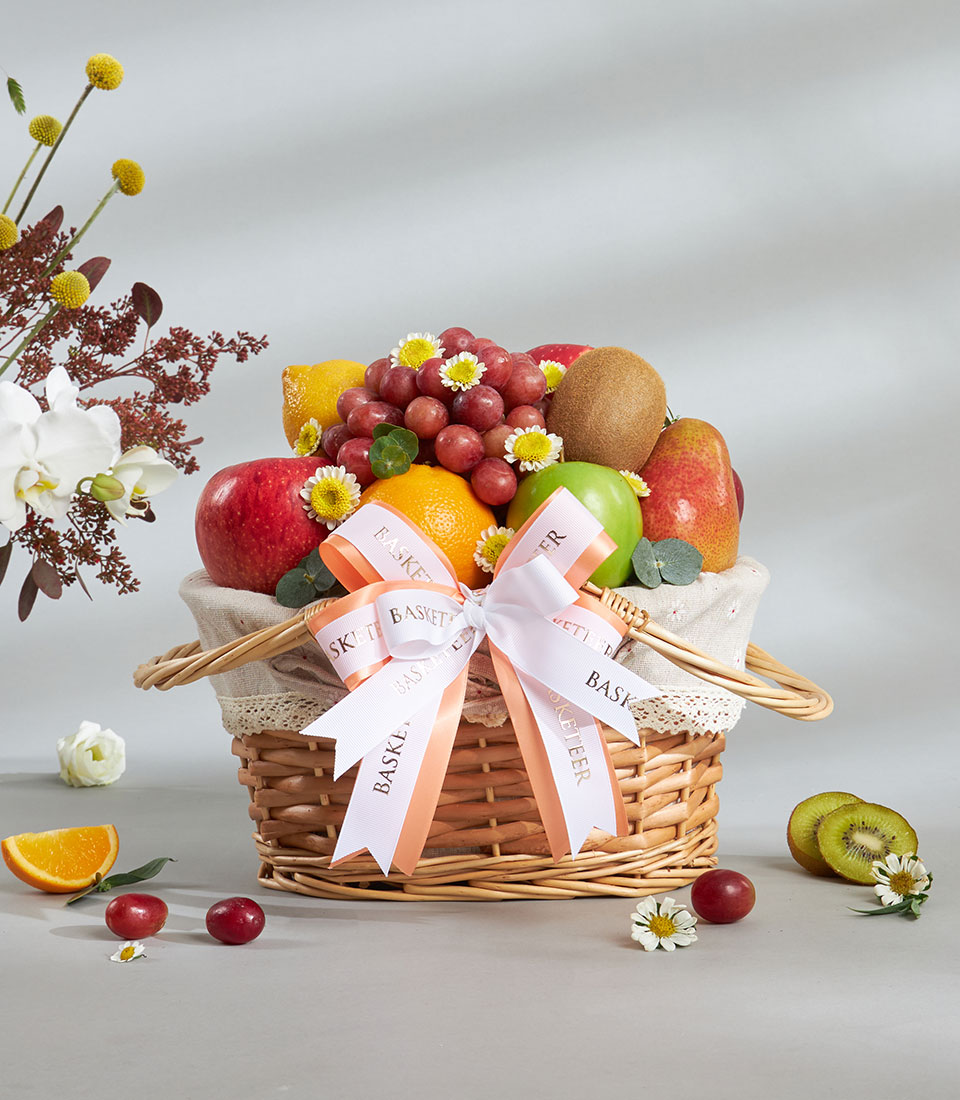 Fresh fruit gift basket