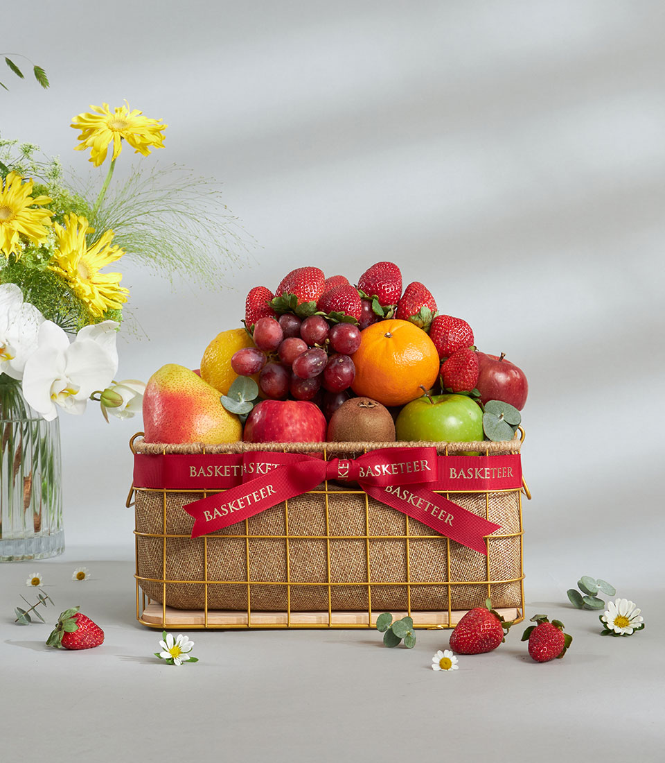 Fresh fruit basket
