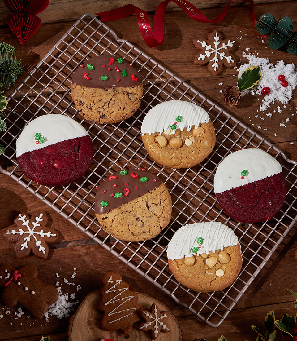 Festive soft-baked cookie collection from Charlotte Bakery for Christmas gifting in Bangkok