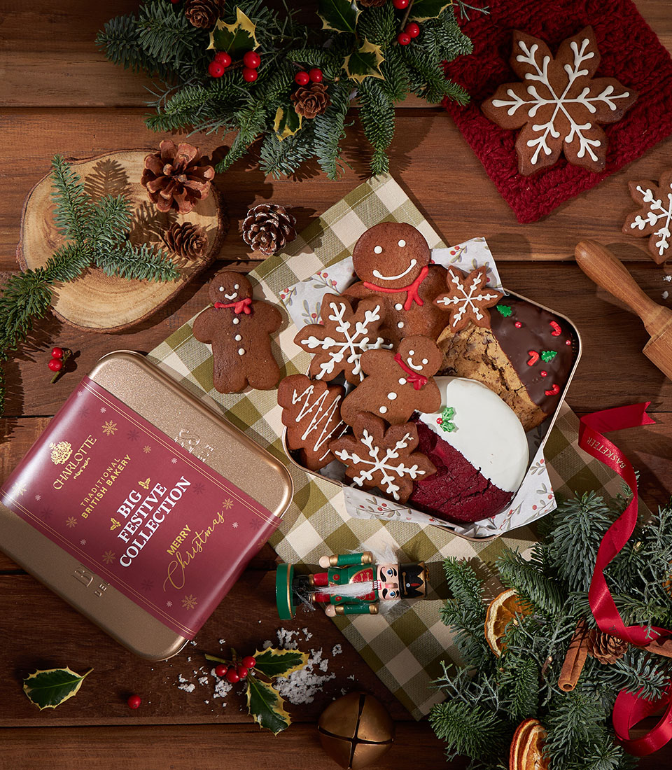 Festive Christmas bakes gift set from Charlotte Bakery for holiday gifting in Bangkok