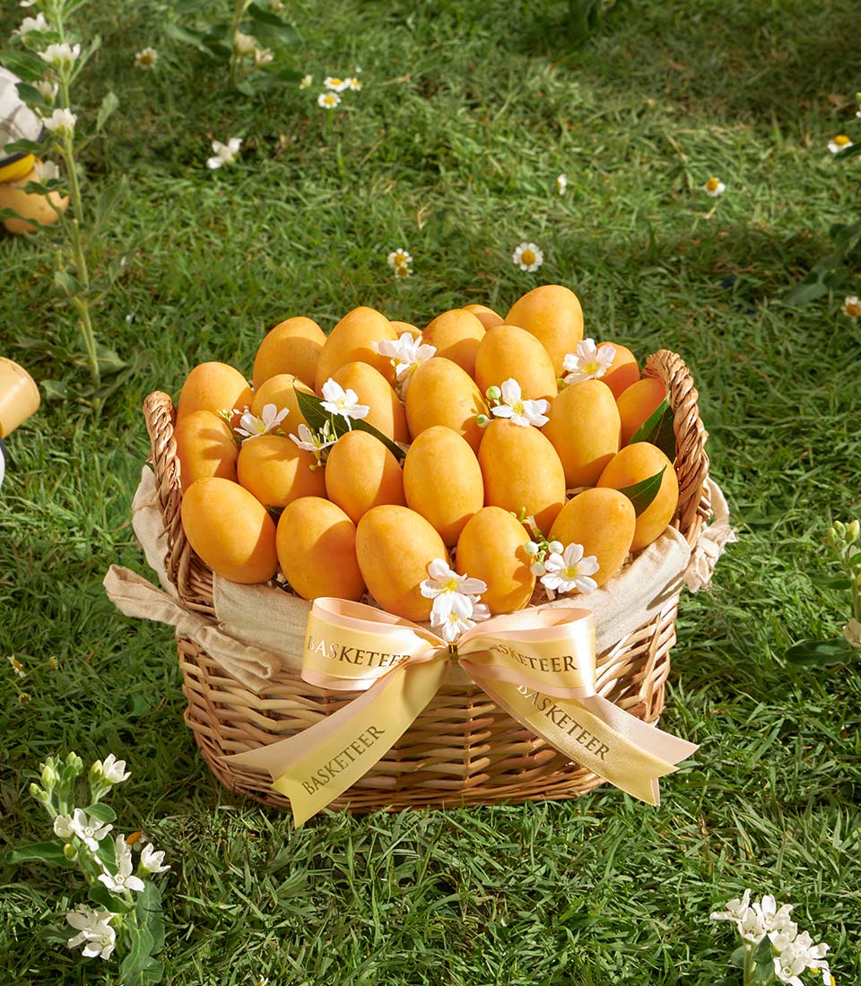 premium mayongchid full basket thailand summer fruit gift
