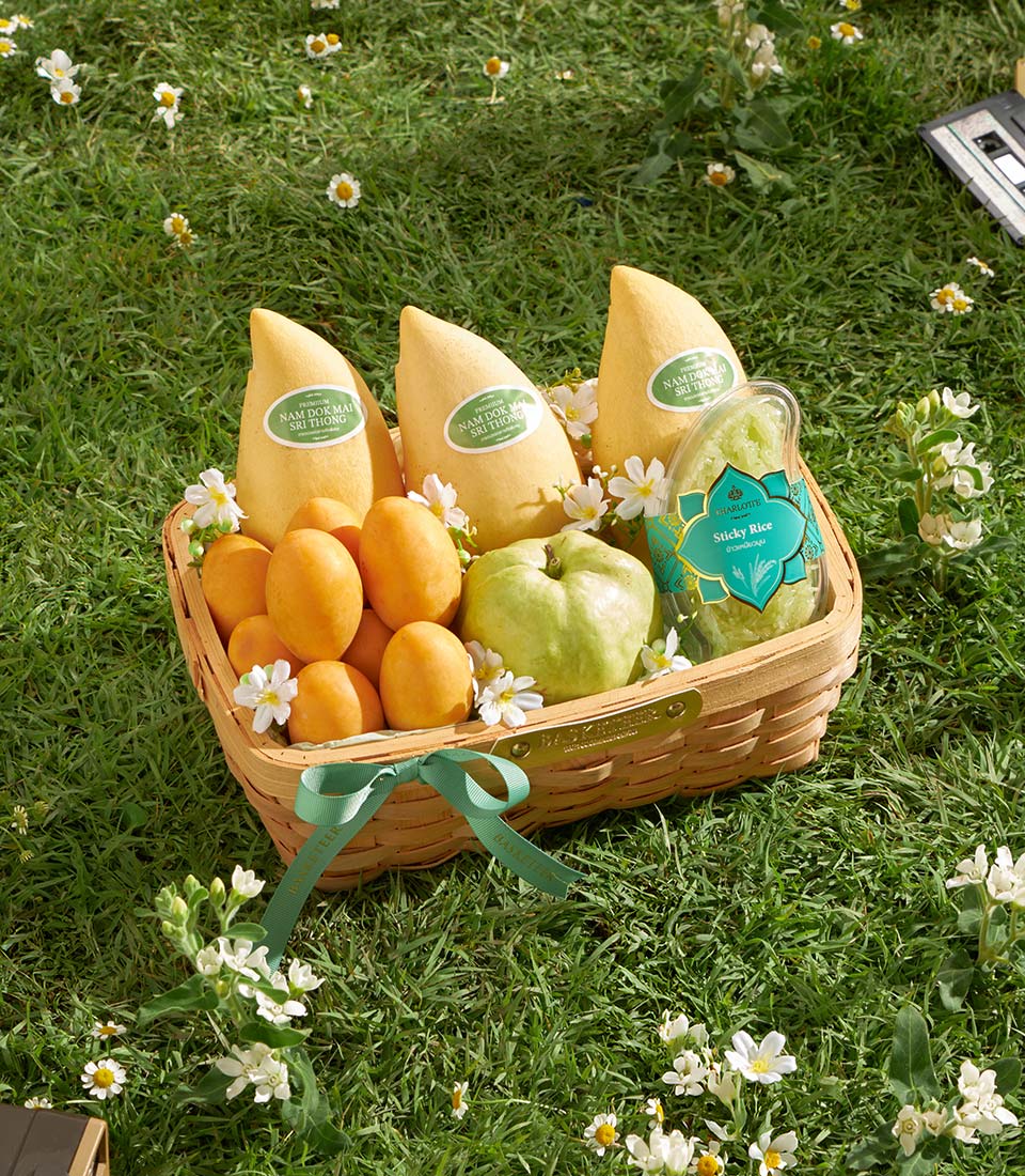 Summer fruit gift set mayongchid basket SMF-1004