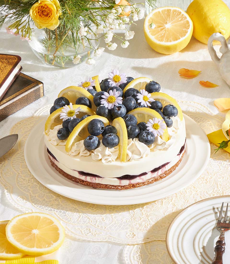 lemon blueberry biscoff cheesecake Bangkok SBK-0001