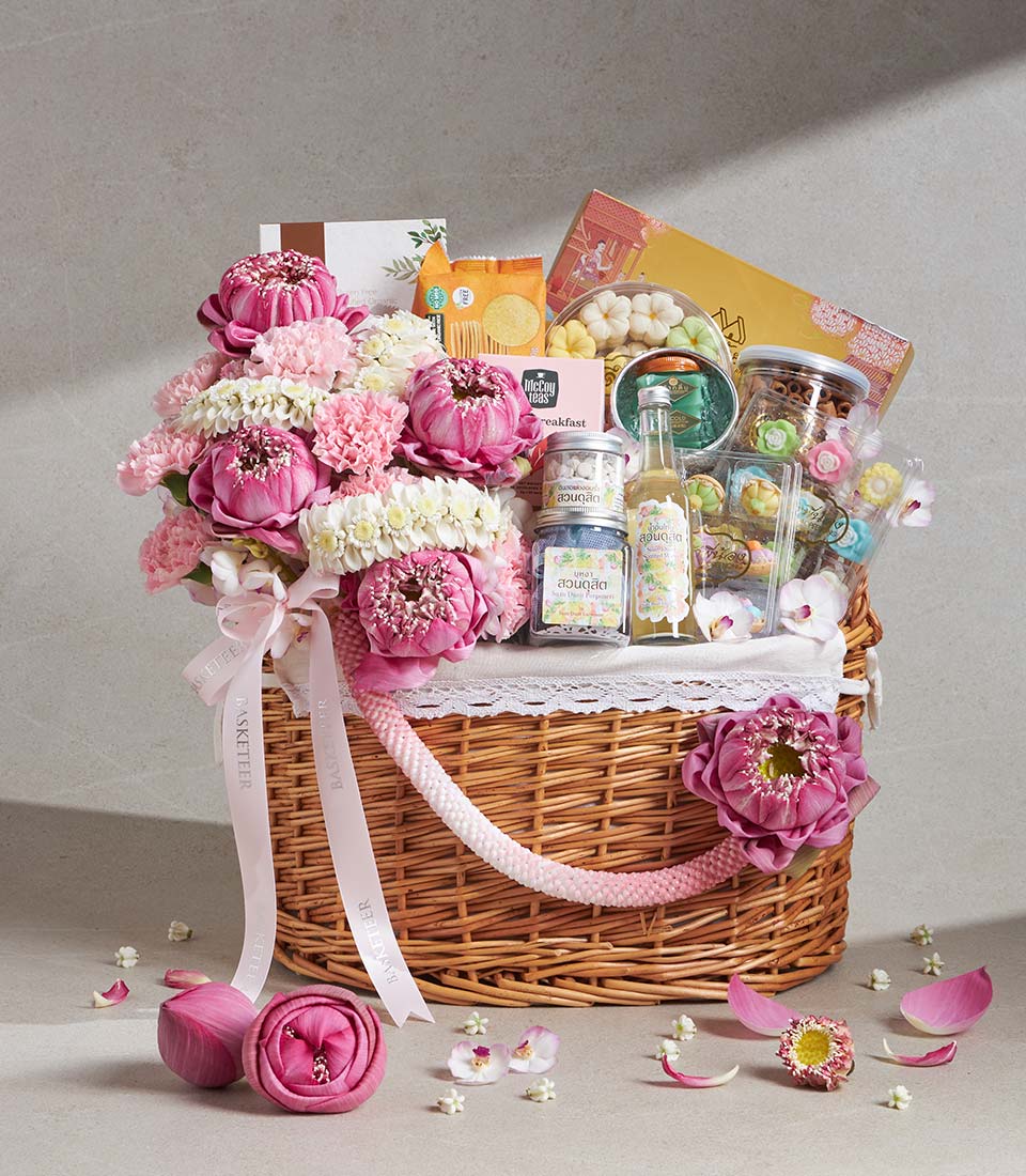songkran gift basket ceremonial premium arrangement